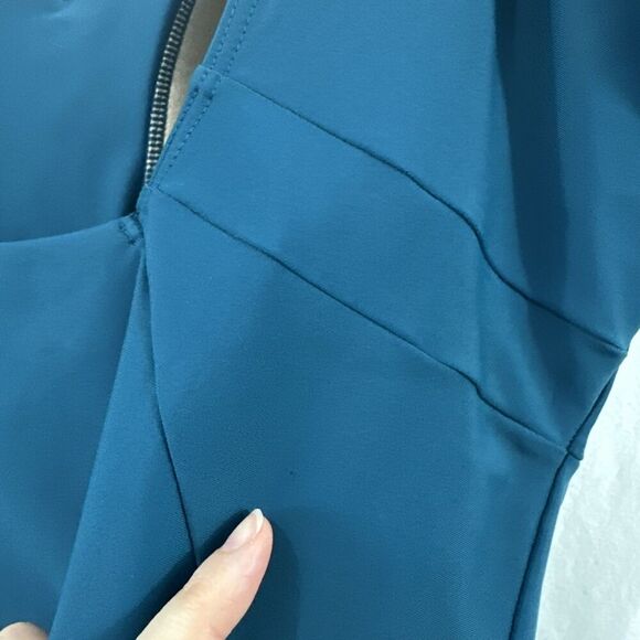 Summersalt The Ruffle Backflip Seaglass Seaweed Teal Swimsuit Womens 16 Beach - Picture 9 of 9